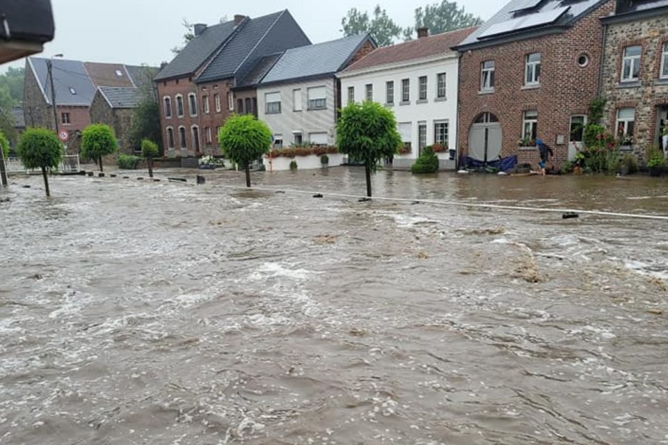 Urgence inondations Belgique : l'appel au don de la Croix-Rouge