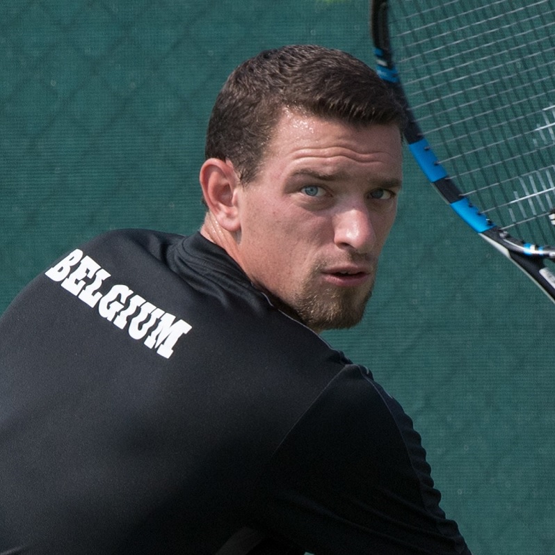 Joachim Gérard, joueur de tennis en fauteuil roulant belge