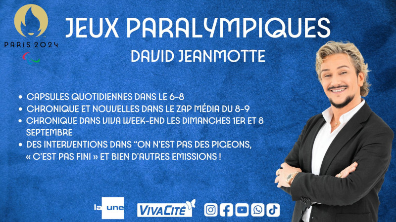 les rendez-vous avec David Jeanmotte, envoyé spécial aux Jeux paralympiques