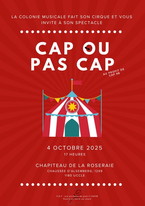 CAP OU PAS CAP (La Colonie Musicale)